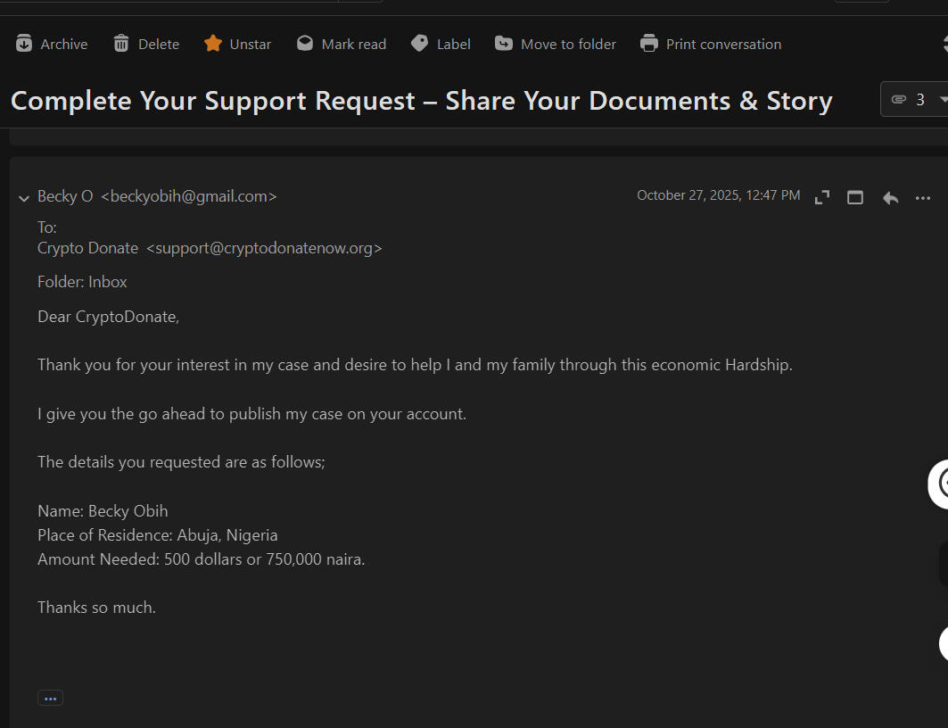 Approval to publish the status